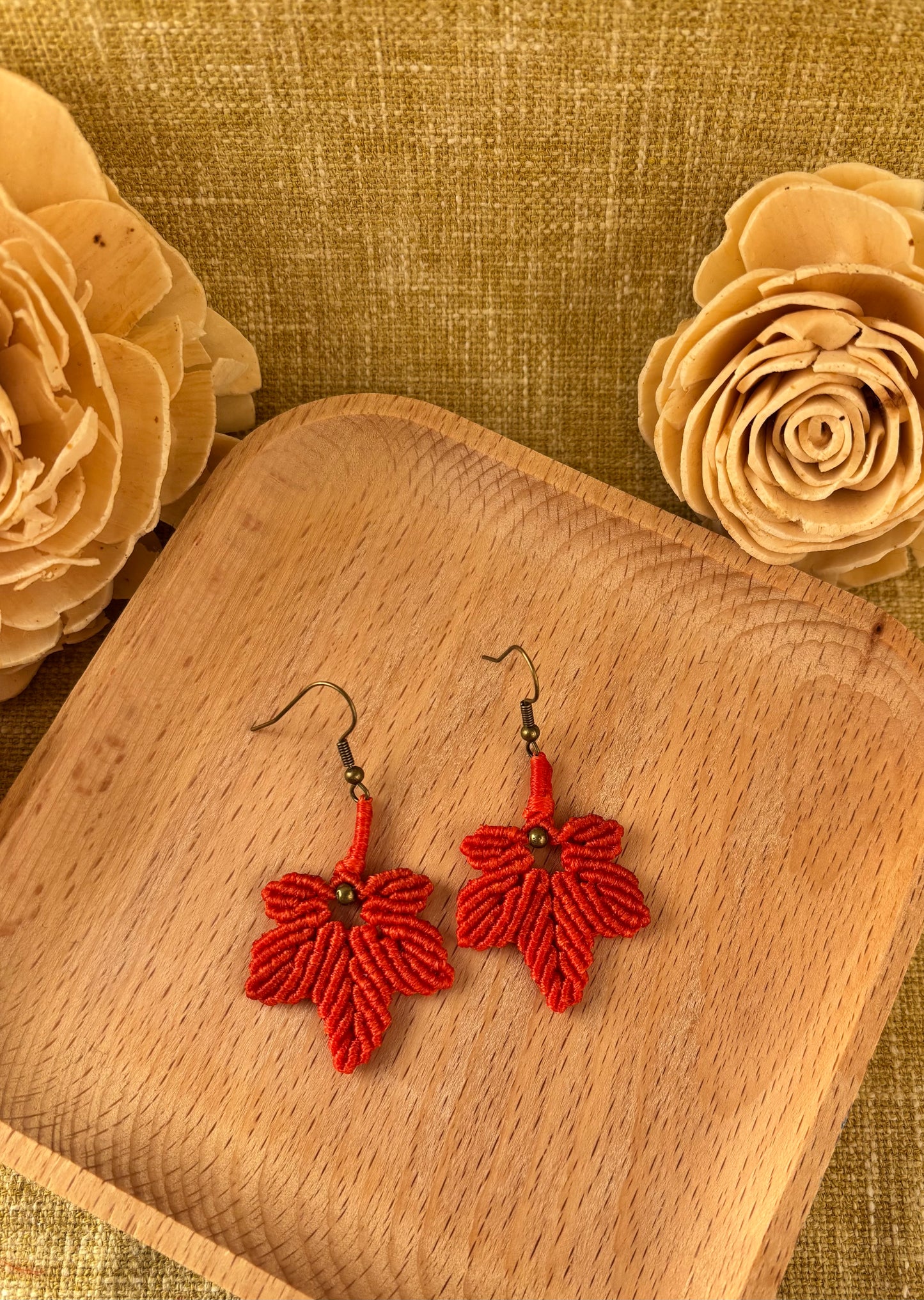 Fall Leaf Earrings