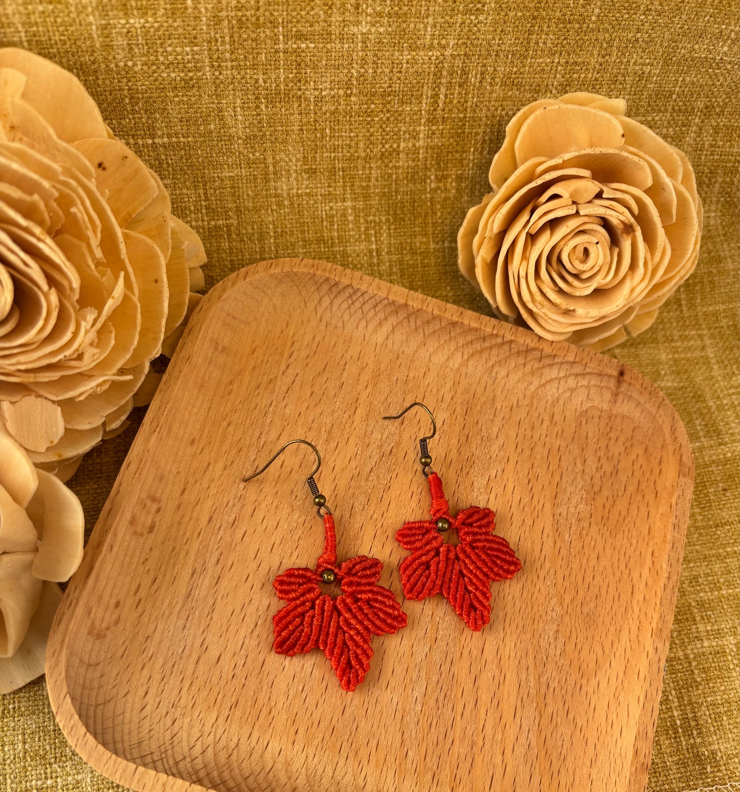 Fall Leaf Earrings