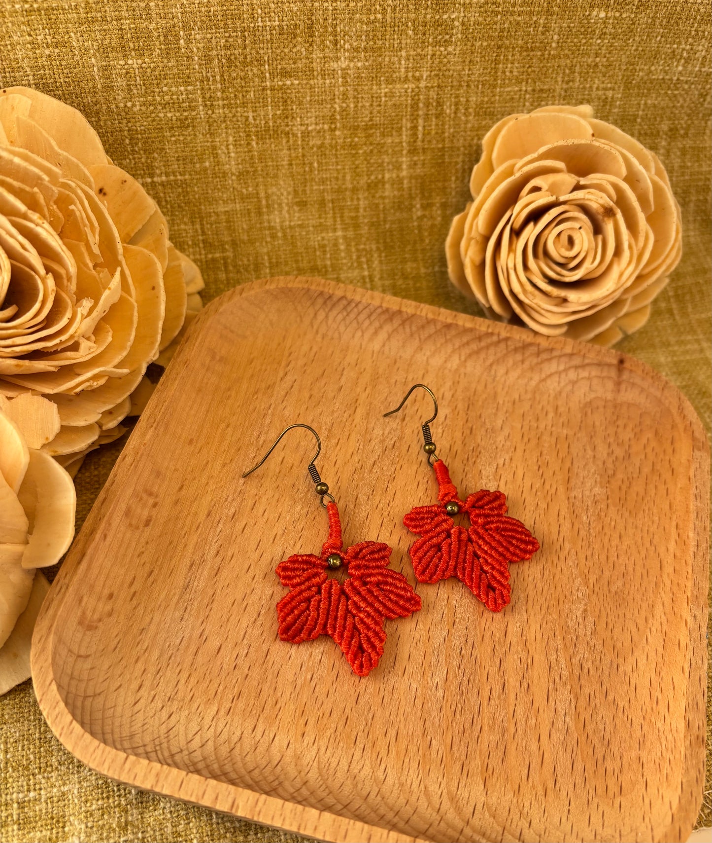 Fall Leaf Earrings