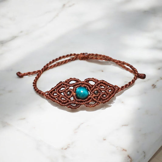 Blue Tigers Eye Bracelet